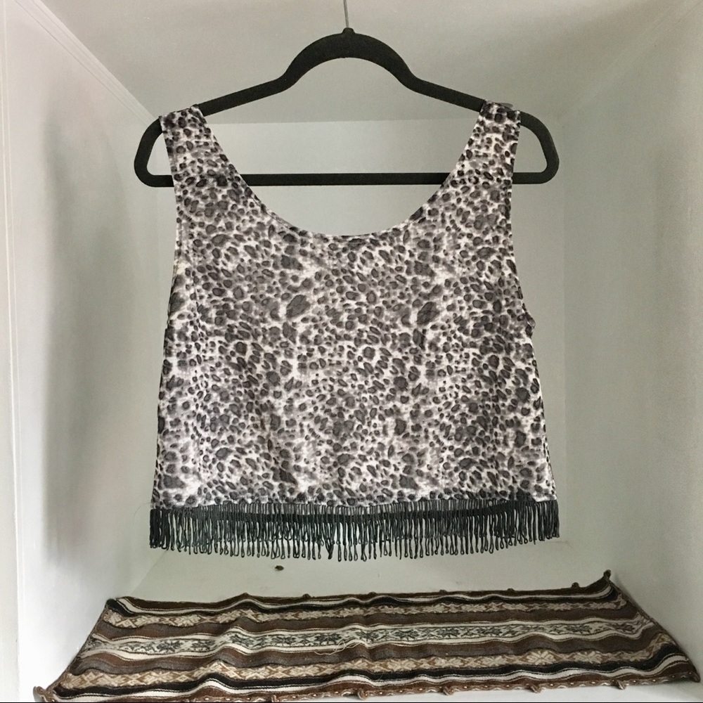 Vintage crop top tank